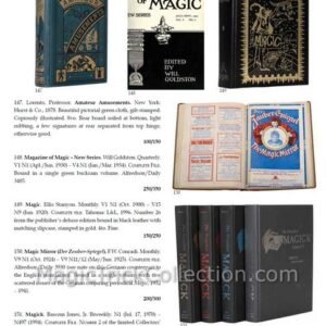 Magic Collection of Richard Bloch Auction Catalog