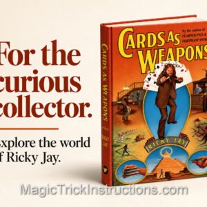 Ricky Jay Cards as Weapons is a funny look at the techniques of throwing cards, card scaling, and the history of card throwing.