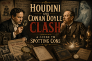 Houdini And Conan Doyle Clash A Guide To Spotting Cons